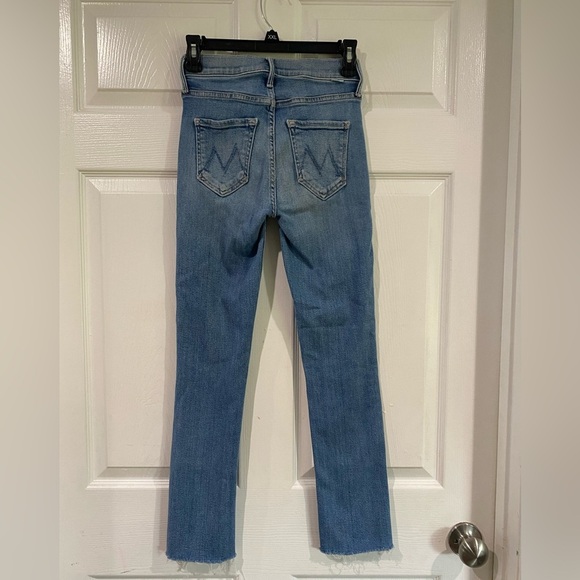 MOTHER Blue Ankle & Cropped Jeans - Picture 8 of 14